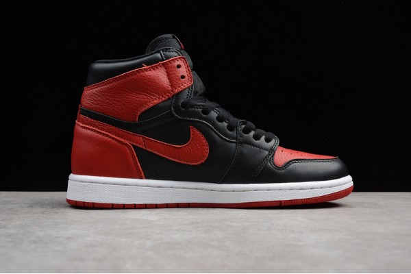 Nike Air Jordan 1 High Banned 2016 555088-001 Basketball Shoes