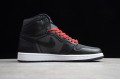 Nike Air Jordan 1 High Black Gym Red 555088-060 Basketball Shoes