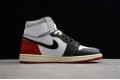 Nike Air Jordan 1 High Black Toe BV1300-106 Basketball Shoes