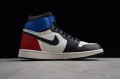 Nike Air Jordan 1 High Black White Campus Red 555088-703 Basketball Shoes