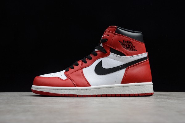 Nike Air Jordan 1 High Chicago 555088-101 Basketball Shoes