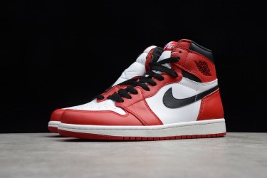 Nike Air Jordan 1 High Chicago 555088-101 Basketball Shoes