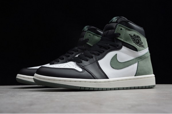 Nike Air Jordan 1 High Clay Green 555088-135 Basketball Shoes