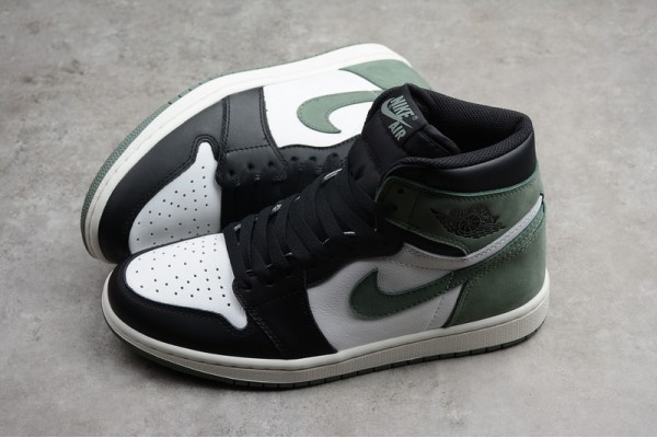 Nike Air Jordan 1 High Clay Green 555088-135 Basketball Shoes