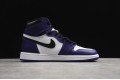 Nike Air Jordan 1 High Court Purple 555088-500 Basketball Shoes