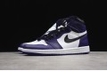 Nike Air Jordan 1 High Court Purple 555088-500 Basketball Shoes