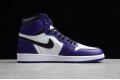 Nike Air Jordan 1 High Court Purple 555088-500 Basketball Shoes