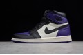 Nike Air Jordan 1 High Court Purple 555088-501 Basketball Shoes