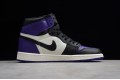 Nike Air Jordan 1 High Court Purple 555088-501 Basketball Shoes