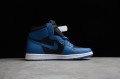 Nike Air Jordan 1 High Dark Marina Blue 555088-404 Basketball Shoes