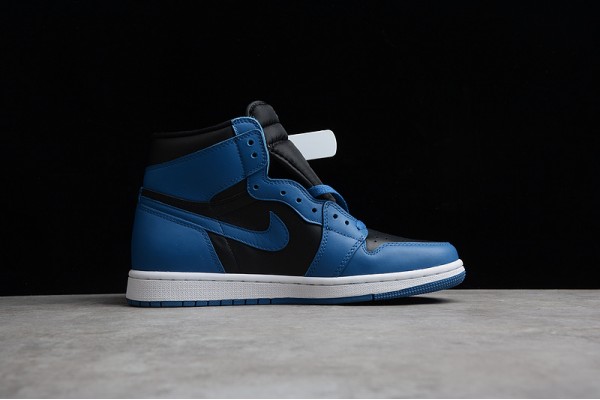 Nike Air Jordan 1 High Datk Marina Blue 555088-404 Basketball Shoes