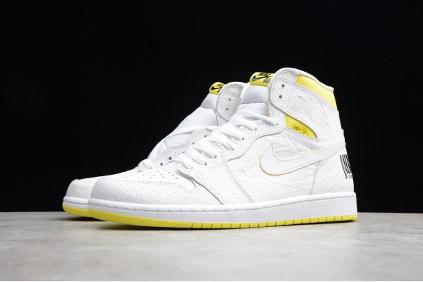 Nike Air Jordan 1 High First Class Flight 555088-170 Basketball Shoes