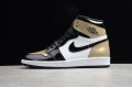 Nike Air Jordan 1 High Gold Toe 861428-007 Basketball Shoes