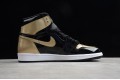 Nike Air Jordan 1 High Gold Toe 861428-007 Basketball Shoes