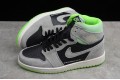 Nike Air Jordan 1 High Neutral Grey Volt 555088-070 Basketball Shoes