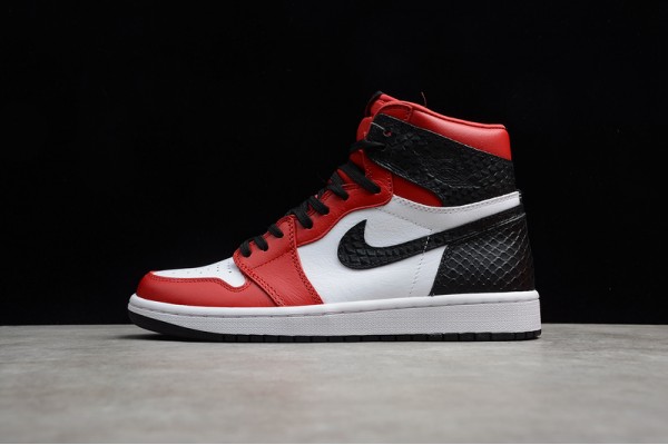 Nike Air Jordan 1 High Satin Snake CD0461-601 Basketball Shoes