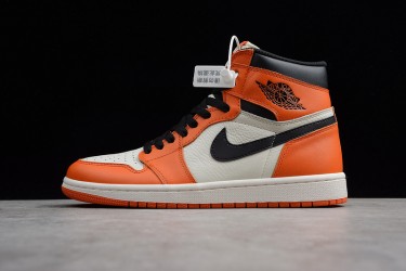 Nike Air Jordan 1 High Shattered Backboard Away 555088-113  Basketball Shoes