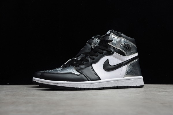 Nike Air Jordan 1 High Silver Toe CD0461-001 Basketball Shoes