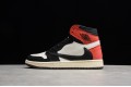 Nike Air Jordan 1 High TS SP Sail Black Red CD4487-103 Basketball Shoes