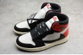 Nike Air Jordan 1 High TS SP Sail Black Red CD4487-103 Basketball Shoes