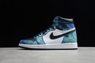 Nike Air Jordan 1 High Tie-Dye CD0461-100 Basketball Shoes