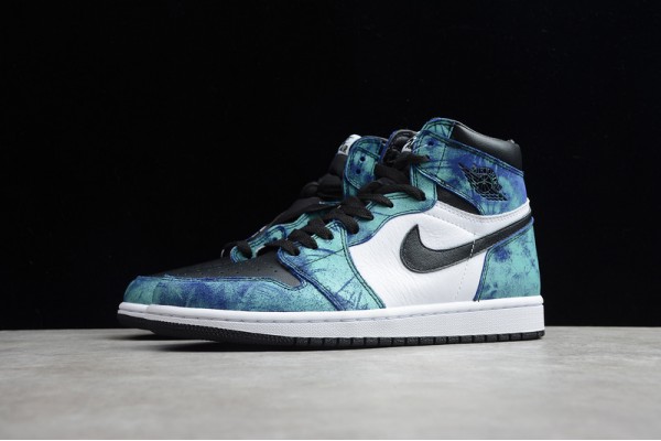 Nike Air Jordan 1 High Tie-Dye CD0461-100 Basketball Shoes