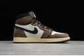 Nike Air Jordan 1 High Travis Scott X Cactus Jack CD4487-100 Basketball Shoes