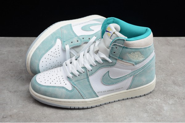 Nike Air Jordan 1 High Turbo Green 555088-311 Basketball Shoes