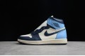 Nike Air Jordan 1 High UNC 555088-140 Basketball Shoes Blue