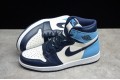 Nike Air Jordan 1 High UNC 555088-140 Basketball Shoes Blue