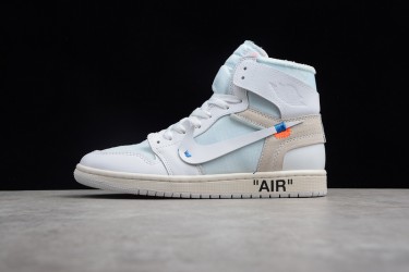 Nike Air Jordan 1 High White 2018 AQ8296-100 Basketball Shoes