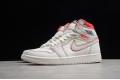 Nike Air Jordan 1 High White Red 555068-160 Basketball Shoes