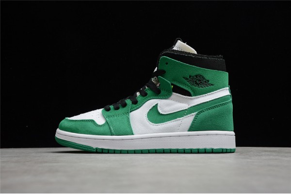 Nike Air Jordan 1 High Zoom CMFT Stadium Green CT0978-300 Basketball Shoes