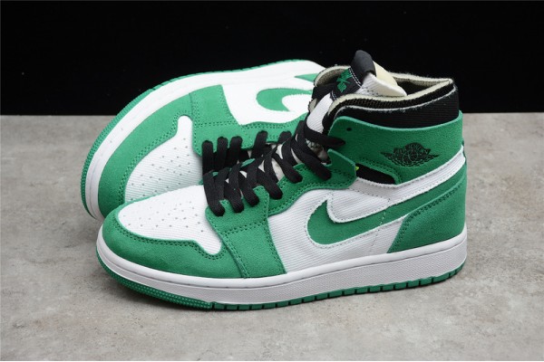 Nike Air Jordan 1 High Zoom CMFT Stadium Green CT0978-300 Basketball Shoes