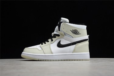 Nike Air Jordan 1 High Zoom Comfort Light Bone CT0979-002 Basketball Shoes