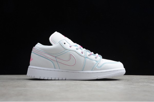 Nike Air Jordan 1 Low Aurora Green 554723101 Basketball Shoes Women