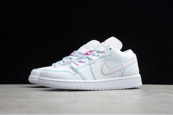 Nike Air Jordan 1 Low Aurora Green 554723101 Basketball Shoes Women