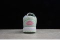 Nike Air Jordan 1 Low Barely Grey Spruce 554723051 Basketball Shoes Women