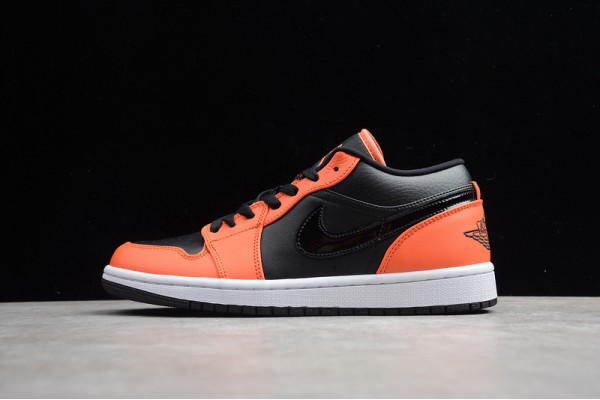 Nike Air Jordan 1 Low Black Turf Orange CK3022008 Basketball Shoes Unisex