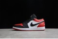 Nike Air Jordan 1 Low Bred Toe 553558612 Basketball Shoes