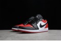 Nike Air Jordan 1 Low Bred Toe 553558612 Basketball Shoes