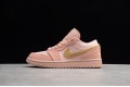 Nike Air Jordan 1 Low Coral Stardust CJ9216676 Basketball Shoes Women