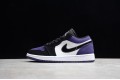 Nike Air Jordan 1 Low Court Purple 553558125 Basketball Shoes Unisex