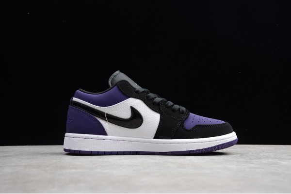 Nike Air Jordan 1 Low Court Purple 553558125 Basketball Shoes Unisex