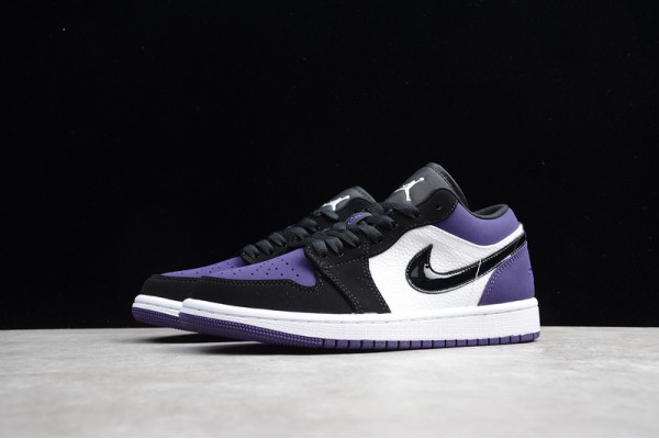 Nike Air Jordan 1 Low Court Purple 553558125 Basketball Shoes Unisex