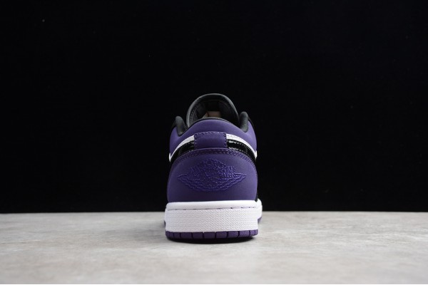 Nike Air Jordan 1 Low Court Purple 553558125 Basketball Shoes Unisex