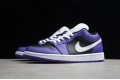 Nike Air Jordan 1 Low Court Purple 553558501 Basketball Shoes Unisex