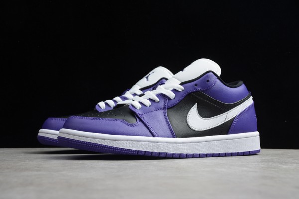 Nike Air Jordan 1 Low Court Purple 553558501 Basketball Shoes Unisex