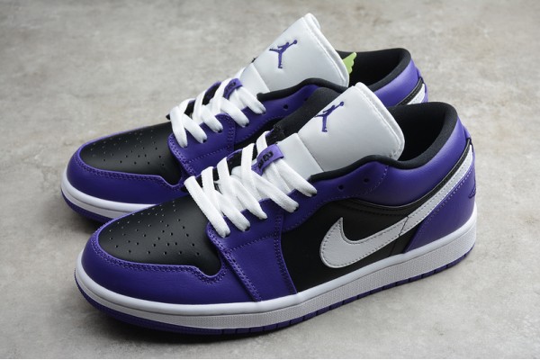 Nike Air Jordan 1 Low Court Purple 553558501 Basketball Shoes Unisex