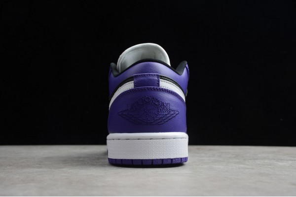 Nike Air Jordan 1 Low Court Purple 553558501 Basketball Shoes Unisex